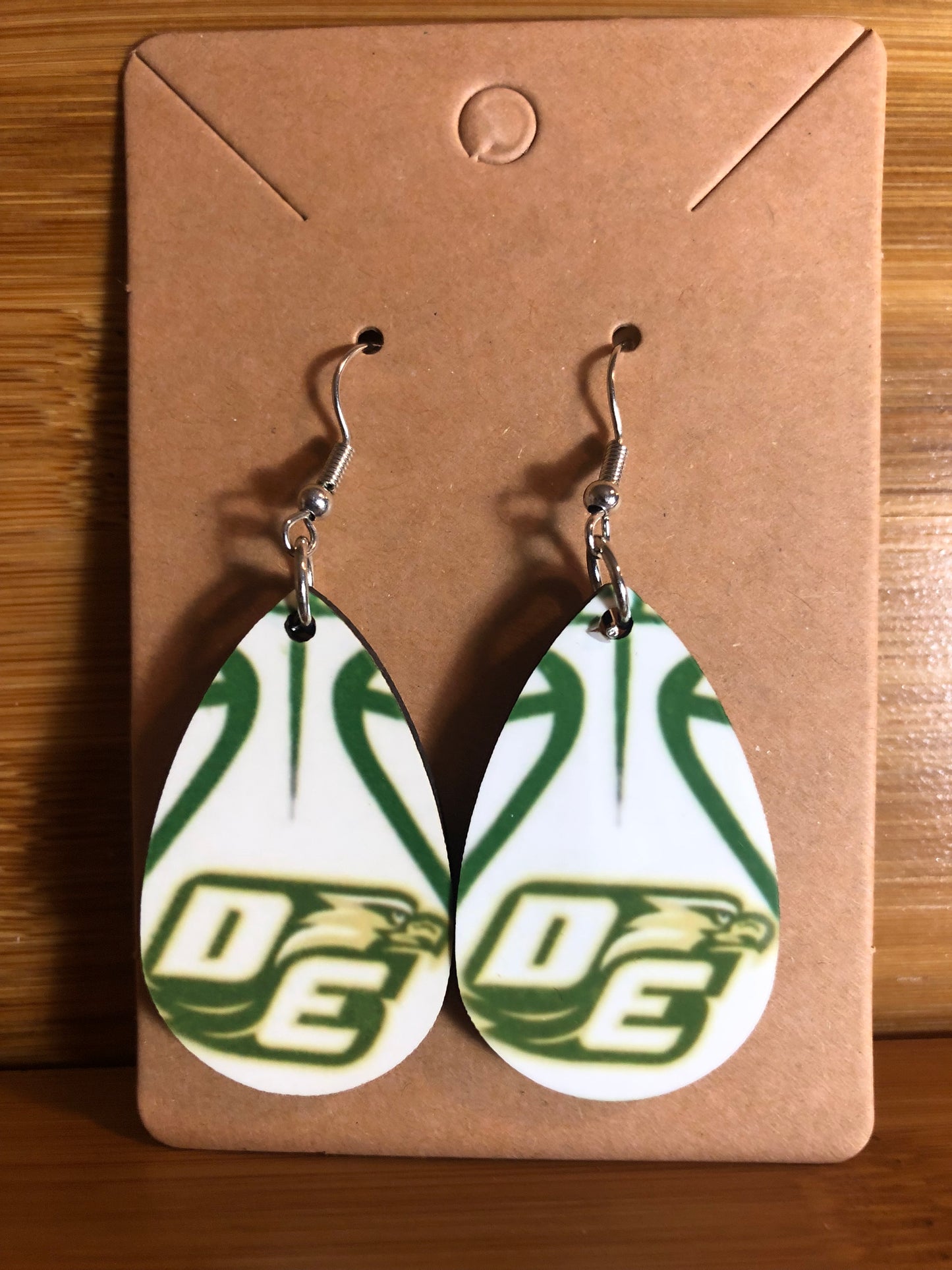 Desoto Eagles Basketball Earrings