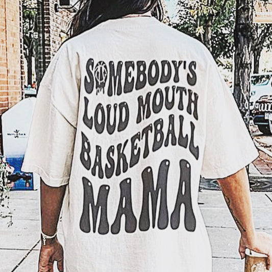 Loud Mouth Basketball Mom